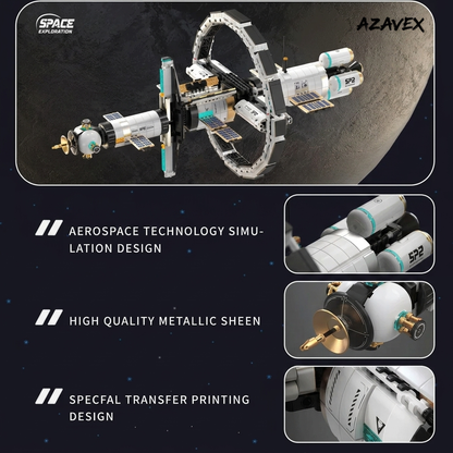 2221PCS International Space Station Building Kit