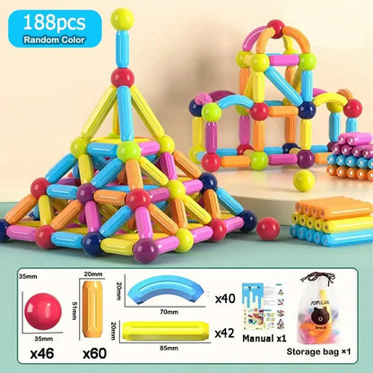 AZAVEX™ - Magnetic Construction Vehicle Building Set AZAVEX