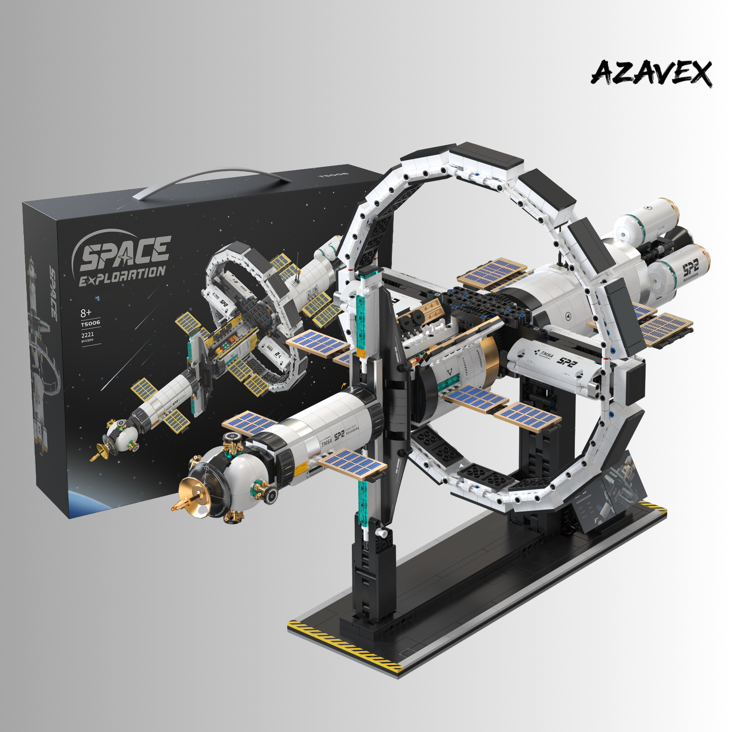 2221PCS International Space Station Building Kit