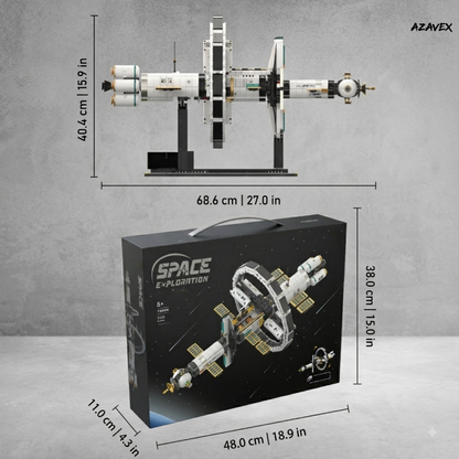 2221PCS International Space Station Building Kit
